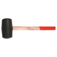 Gumové kladivo 60mm/400g drevené 02A325 Top Tools
