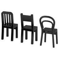 IKEA HAK záves na stoličky FJANTIG vešiak 3 ks