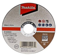 MAKITA REZNÝ KOTÚČ NA INOX OCEL 115x1,0 mm WA46R D-65953