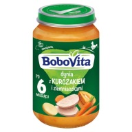 BoboVita Tekvica s kuracím mäsom a zemiakmi 190 g