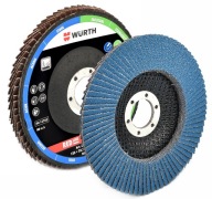 KLAPKOVÝ KOTOUČ D125 G40 OTVORENÝ 22,23MM WURTH