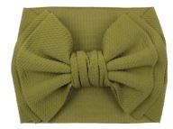 ŠIROKÁ ČELENKA PRE DIEVČA, 40-50 CM, ZELENÁ