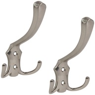 Vysoký nábytkový vešiak na oblečenie W003 Inox - 2 ks