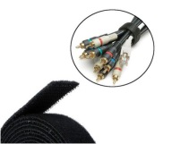 Organizér so sťahovacou páskou na suchý zips pre káble 25 mm 1m