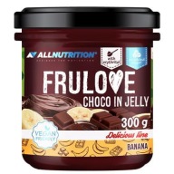 ALLNUTRITION FRULOVE CHOCO V RELÉ 300G BANÁNOVÝ DŽEM BEZ CUKRU OVOCNÝ FIT
