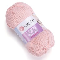 YarnArt Flowers Unicolor 734 losos/bavlna
