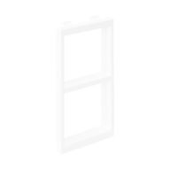 K45 CIMA adaptér pre 2 moduly K45 (45x45mm) horizontálne