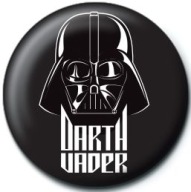 Star Wars Darth Vader Čierna ihlica na oblečenie