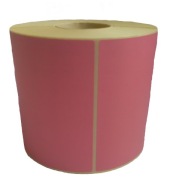 Termoetikety 50x25mm 1000ks Zebra RUŽOVÁ