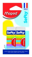 MAPED SOFTY ERASER 2 KUS BLISTER