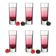 6 x POHÁRKY NA VODKU, LIKÉRY, LIKÉRY 60 ml