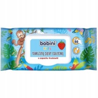 BOBINI TOALETNÝ PAPIER VLHČENÝ 50 ks JAHODA