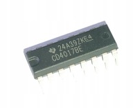 HEF4017BE CD4017BE 4017 DIP-16 Originál TI