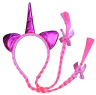 # HAIR BAND vrkôčiky vrkôčiky JEDNOROŽEC