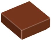 LEGO 1X1 HLADKÁ HNEDÁ Č. 3070B - 3 KS