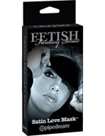 Black Eye Mask - Fetish Satin Love Mask