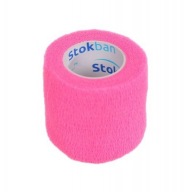 RUŽOVÁ PÁSKA NA ÚCHYTKY - Páska / omotávka na tetovací strojček, kryt na grip - 5 cm