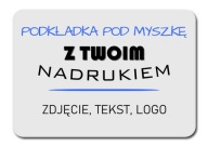 Podložka pod myš FOTO TEXT LOGO