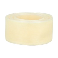 ECRU ŠIFFONOVÁ STUHA KRÉMOVÁ STUHA polyesterová 40mm ORGANZA 3002
