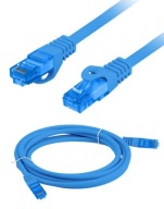 Internetový sieťový kábel RJ45 Cat.6A S/FTP 0,5m