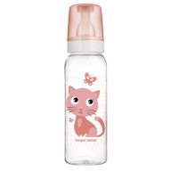 Canpol 250ml CUTE ANIMALS úzka fľaša s rúčkou