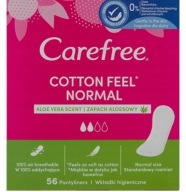 CAREFREE COTTON ALOE slipové vložky 56 ks.