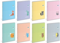 A5/16 linajkový zošit BB Kids Pastel Interdruk MIX