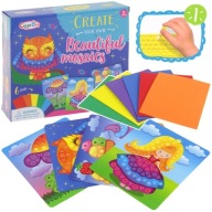 Creative Scrapbook Penová mozaika Brilantná detská sova kvetina
