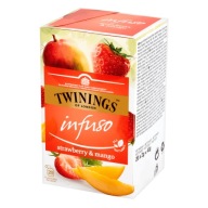 TWININGS Infuso Tea Strawberry Mango 20 sáčkov