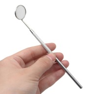 DENTÁLNE DENTÁLNE ZRKADLO Zväčšovacia OCELOVÁ RÚČKA