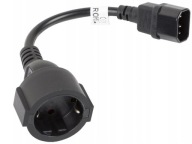 ADAPTÉR ADAPTÉR PRE UPS SCHUKO ZÁSUVKA POČÍTAČA 3x0,75 0,2m