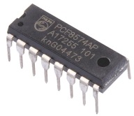 PCF8574 - Flexibilný rozširovač I/O portov s rozhraním I2C Expander