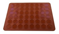Silikónová podložka na makrónky 38 x 28 cm, 48 ks