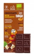 SUPER FUDGIO bio čokoláda s lieskovými orieškami 50g