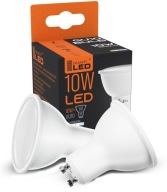 GU10 LED žiarovka 2835 SMD 10W CCD neutrálna biela energeticky úsporná nebliká
