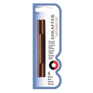 Náboje Sheaffer Hnedé (5 ks.)