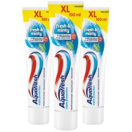 Aquafresh Family Toothpaste Zubná pasta 3x100ml