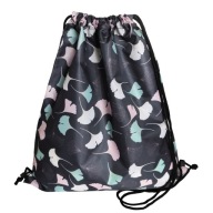 Školská taška na topánky, PE outfit, ombre kvety