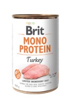 BRIT MONO PROTEIN Vlhčené KRMIVO PRE PSA morka 400 g