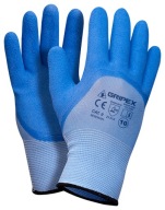 PRACOVNÉ RUKAVICE PENOVÉ LATEXOVÉ GRIPEX veľ 9