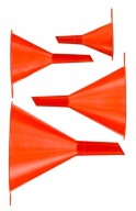 B2Z46 SADA NÁlievkov NÁlievka na palivo 4 ks lievik