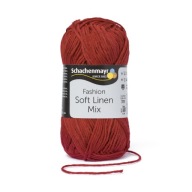 50g viskózová bielizeň Soft Linen Mix 30 ruda