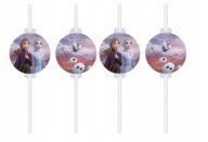 Mrazené slamky Frozen 4 kusy Narodeninové FRO-014