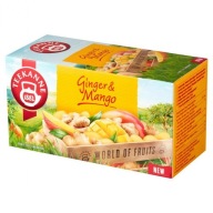 TEEKANNE Ovocie 20 tb Zázvor Mango