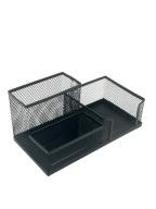 Organizér na stôl Pen&GO 3 priehradky PG9058 - Čierny