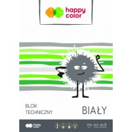 Technická podložka A3 biela 10 listov HAPPY COLOR