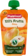 Pouch Pera hrušková pena 100g - talianske ovocie Plasmon