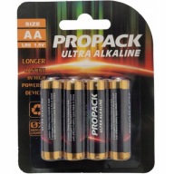 PROPACK alkalické batérie 4 ks blister LR6 AA 1,5V