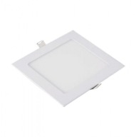 DOWNLIGHT biele 18W štvorcové stropné svietidlo, zápustné