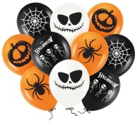 Sada balónov Halloween dekorácie x10